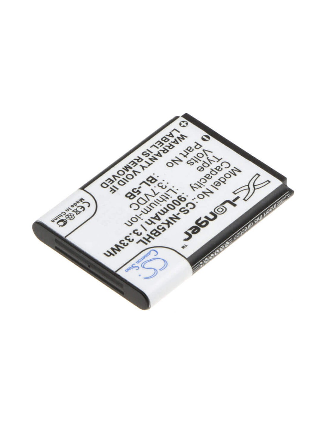 Battery for Nokia 2610, 3220, 3230 3.7V, 900mAh - 3.33Wh