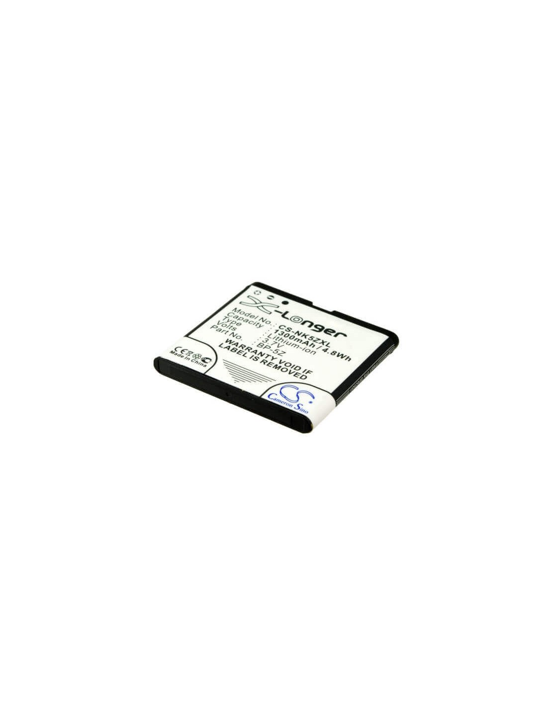 Battery for Nokia 700, Zeta N700 3.7V, 1300mAh - 4.81Wh