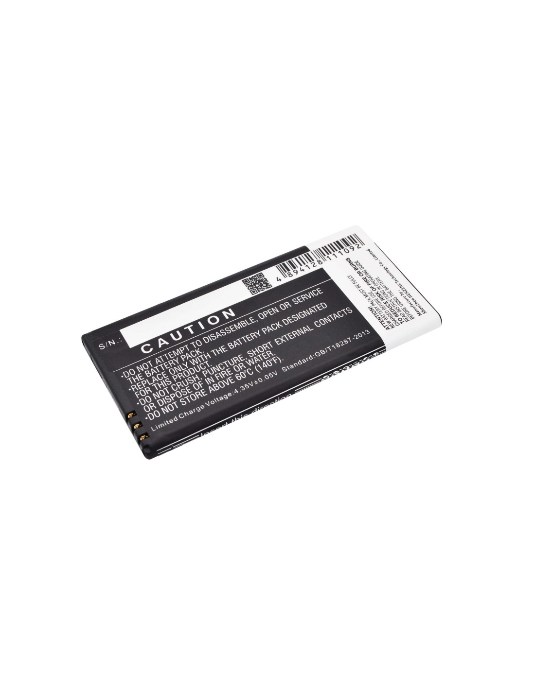 Battery for Nokia Lumia 640, RM-1073 3.8V, 2600mAh - 9.88Wh