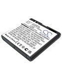 Battery for Nokia 6500, 6500C, 6500 Classic 3.7V, 830mAh - 3.07Wh