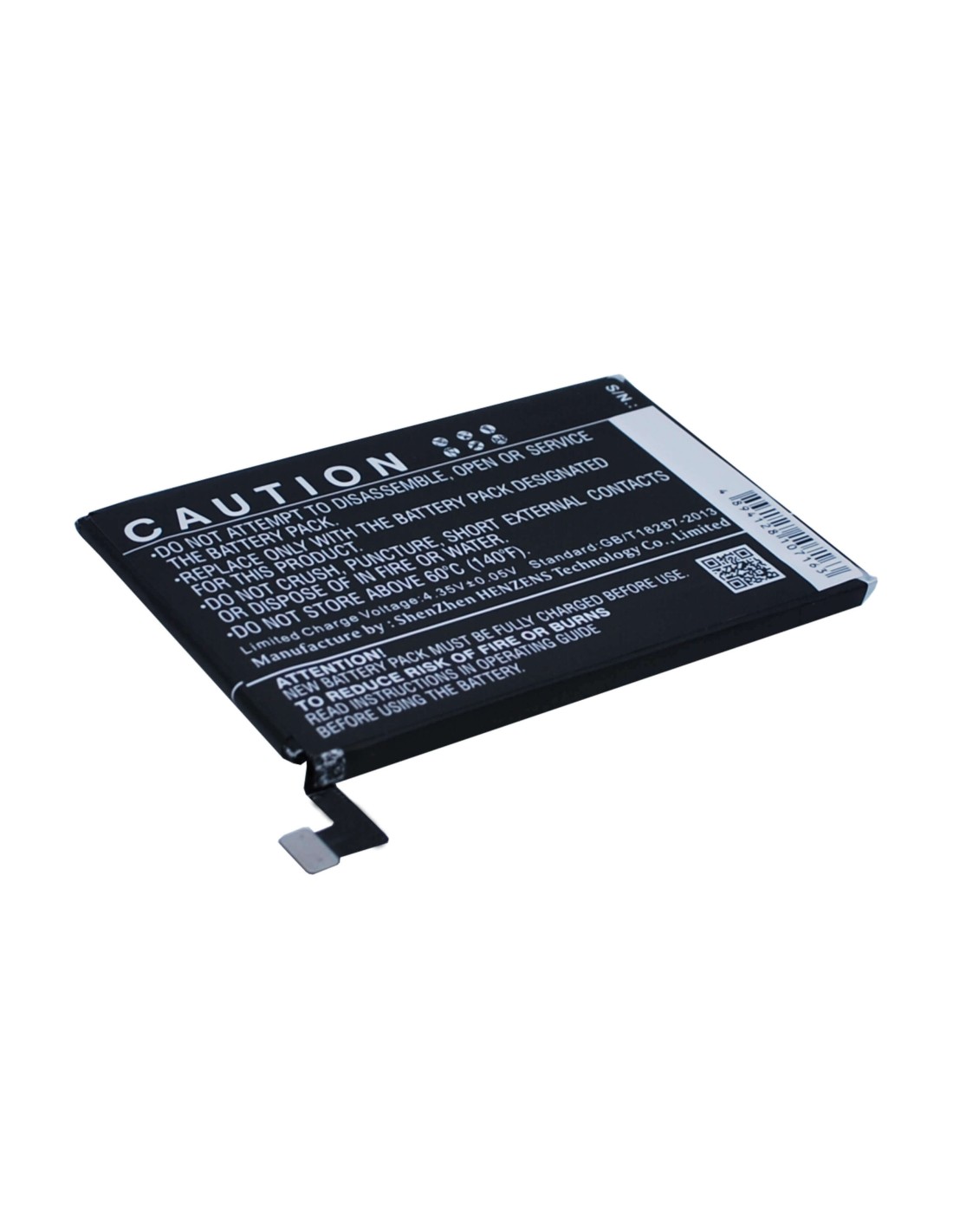 Battery for Oneplus 2, Two, A2005 3.8V, 3300mAh - 12.54Wh