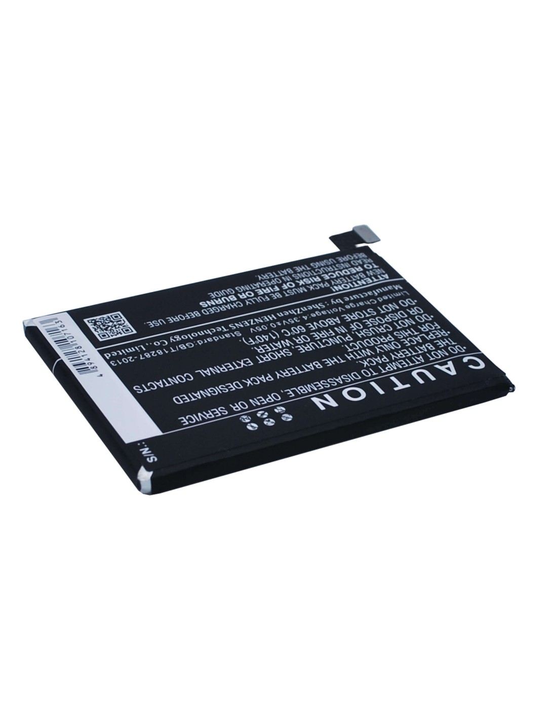 Battery for Oneplus 2, Two, A2005 3.8V, 3300mAh - 12.54Wh