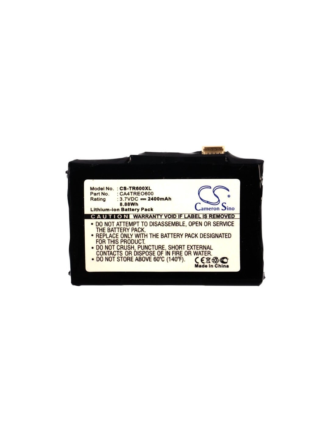 Battery for Palm Treo 600, Treo 610 3.7V, 2400mAh - 8.88Wh