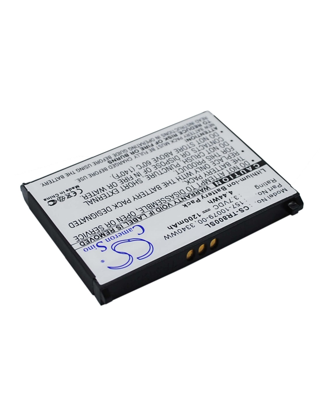 Battery for Palm Treo 800, Treo 800p, Treo 800w 3.7V, 1200mAh - 4.44Wh