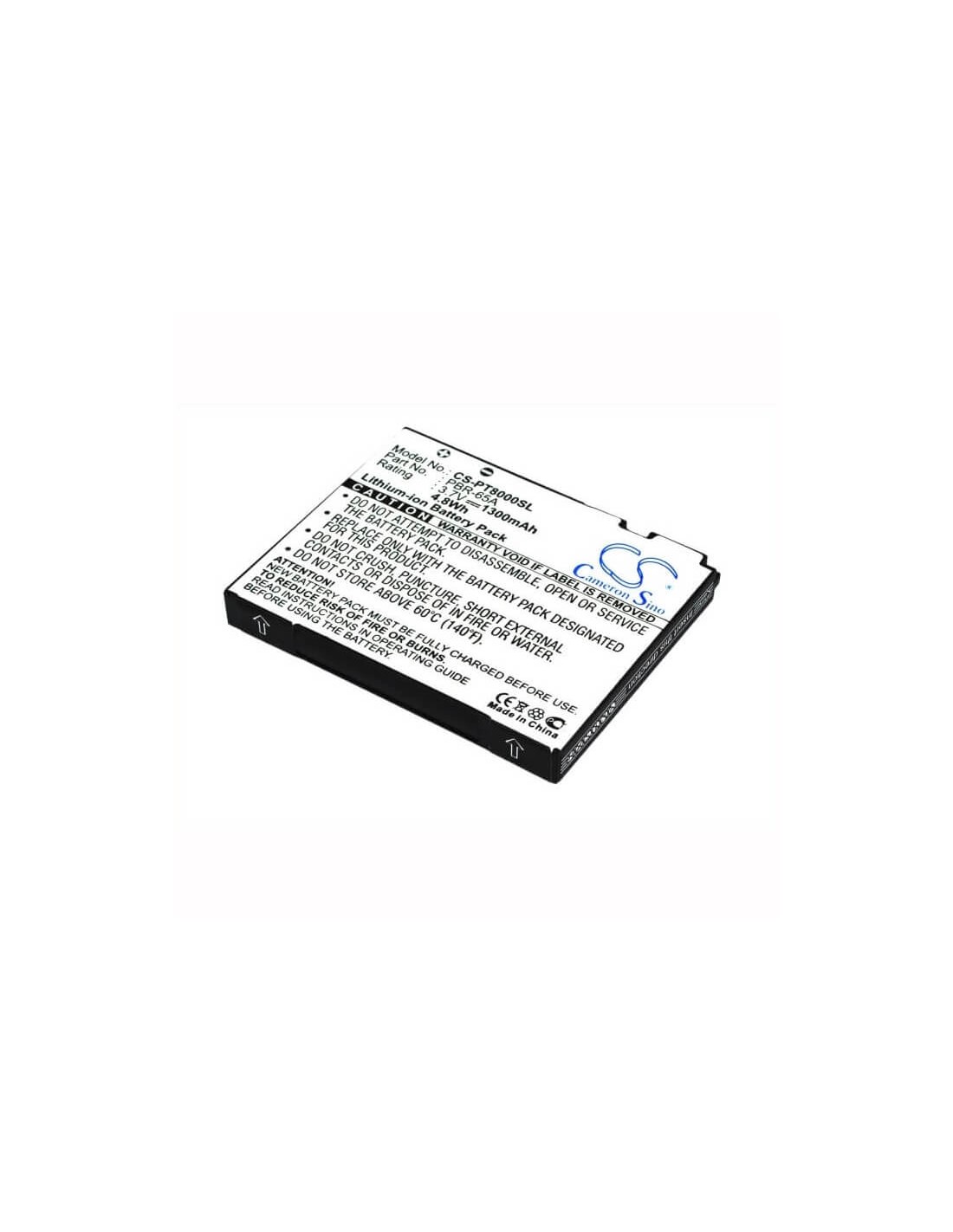 Battery for Pantech Crossover, P8000 3.7V, 1300mAh - 4.81Wh