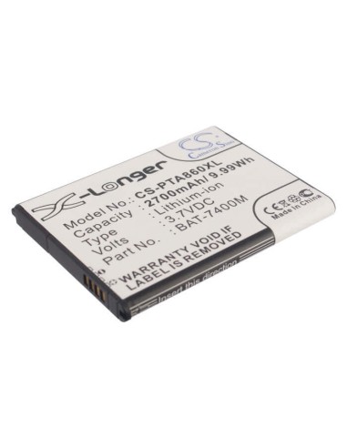 Battery for Pantech Vega 6, Vega N6, IM-A860K 3.7V, 2700mAh - 9.99Wh