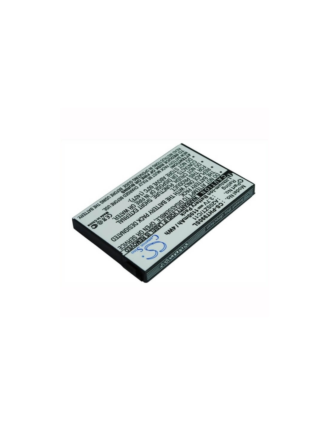 Battery for Philips Xenium 9a9T, Xenium 9@9T, 9@9T 3.7V, 1100mAh - 4.07Wh