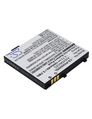 Battery for Philips Xenium X600 3.7V, 1000mAh - 3.70Wh