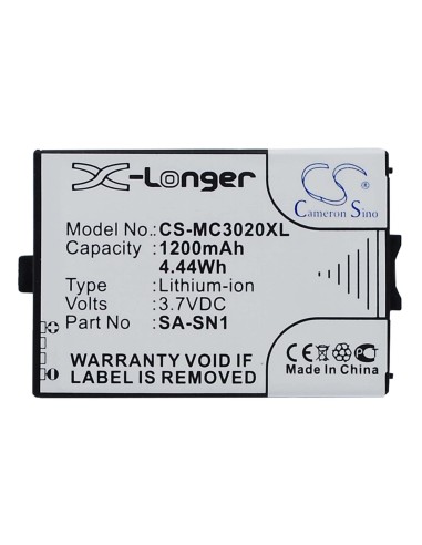 Battery for Sagem 3020, 3000, 3016 3.7V, 1200mAh - 4.44Wh