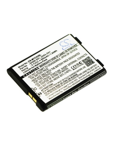Battery for Sagem MYC5-2v, VS3, MYC5-2M 3.7V, 650mAh - 2.41Wh