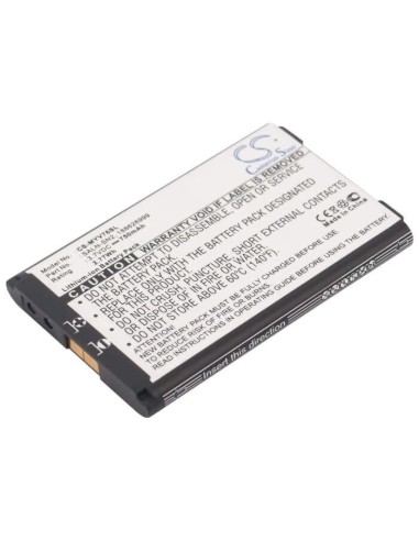 Battery for Sagem MYX6-2, MY-V76, MYX62 3.7V, 750mAh - 2.78Wh