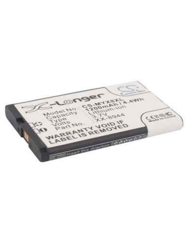 Battery for Sagem MYX-8, MYX8 3.7V, 1200mAh - 4.44Wh