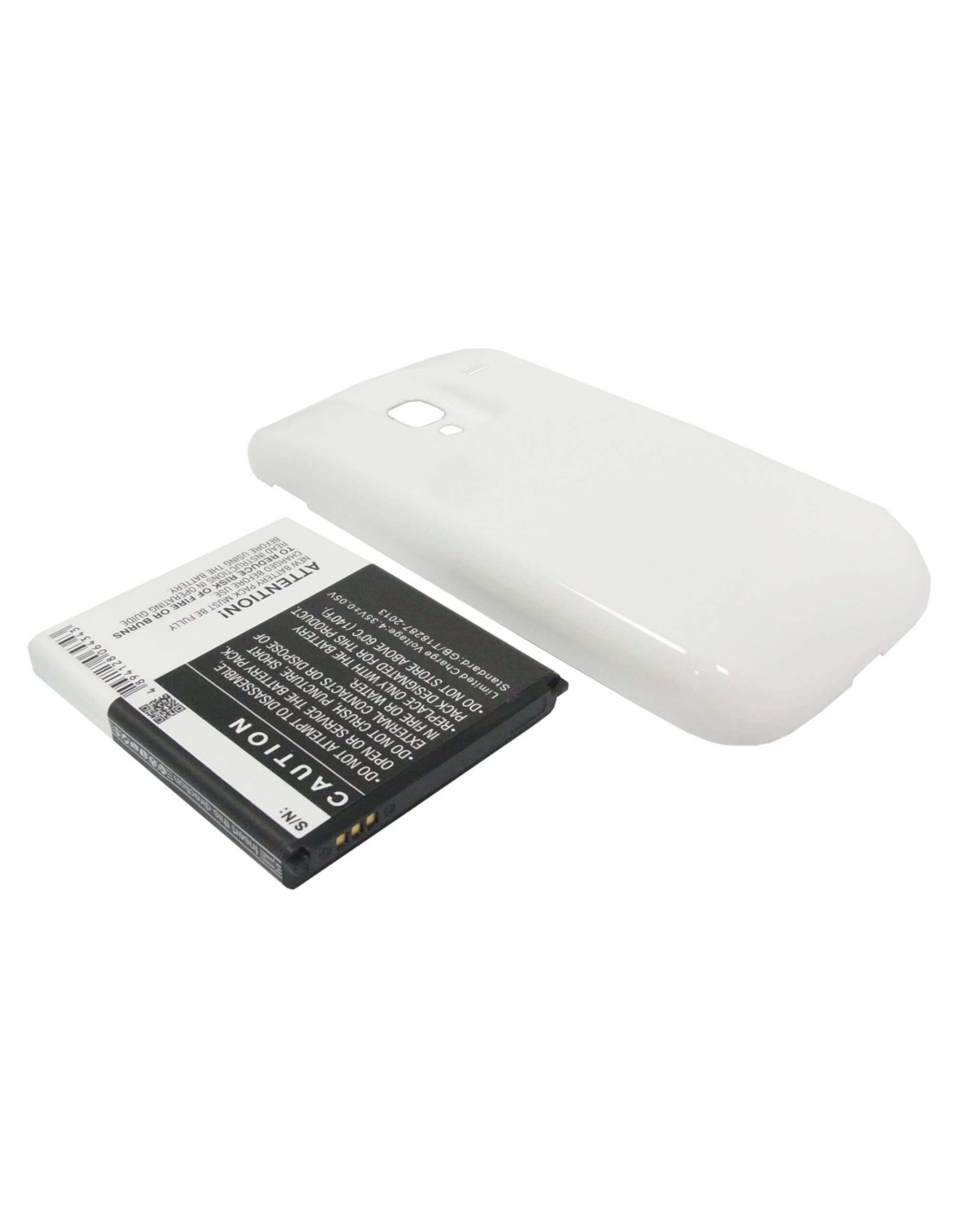 Battery for Samsung Galaxy Ace 2, GT-I8160, GT-I8160P, with white back cover 3.8V, 3500mAh - 13.30Wh