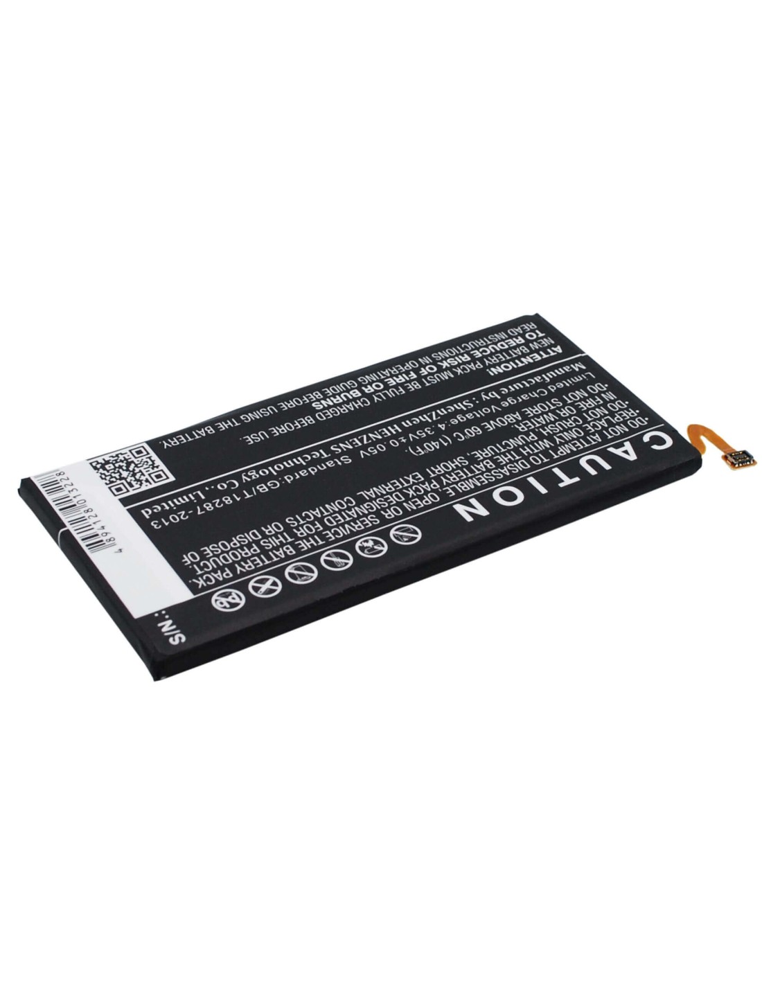 Battery for Samsung Galaxy A7, SM-A700F, SM-A700FD 3.8V, 2600mAh - 9.88Wh