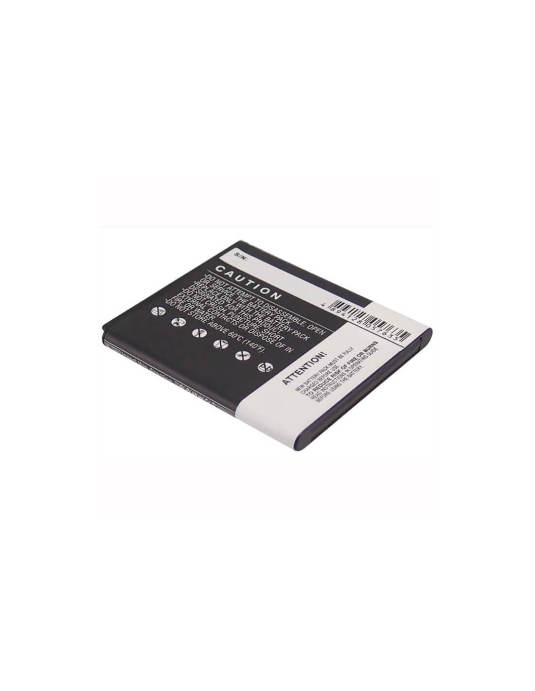 Battery for Samsung SHV-E120S, Galaxy S II HD LTE, Celox 3.7V, 1800mAh - 6.66Wh