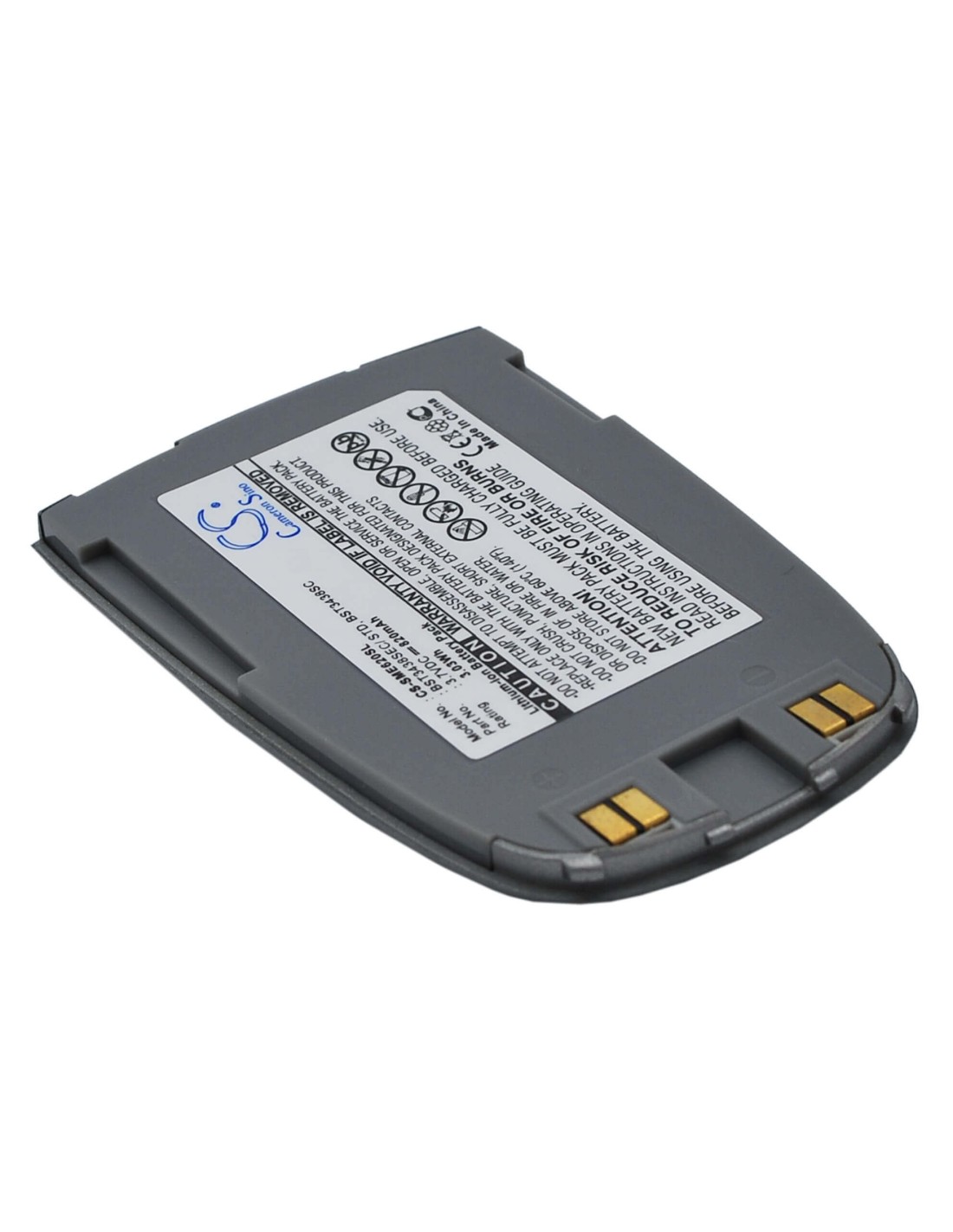 Battery for Samsung SGH-E628, SGH-E620 3.7V, 820mAh - 3.03Wh