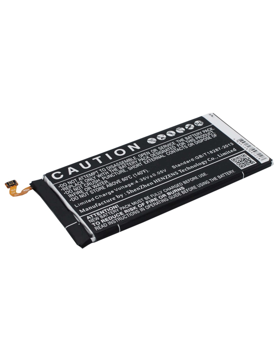 Battery for Samsung Galaxy E7, SM-E700M, SM-E700F 3.8V, 2950mAh - 11.21Wh