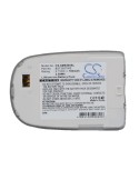 Battery for Samsung SGH-E800, SGH-E808, SGH-E820 3.7V, 700mAh - 2.59Wh