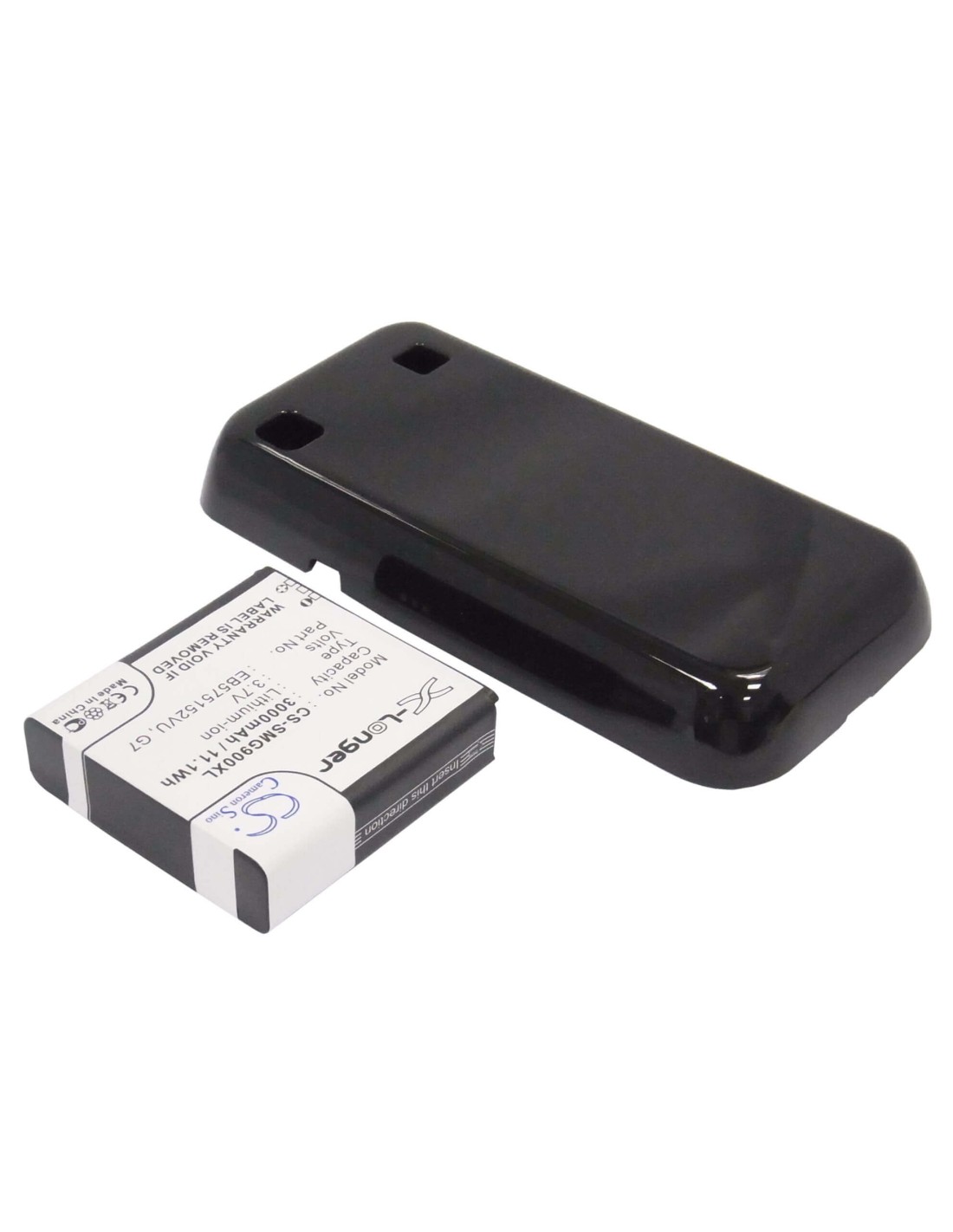 Battery for Samsung GT-i9000, Galaxy S, SGH-T959 3.7V, 3000mAh - 11.10Wh