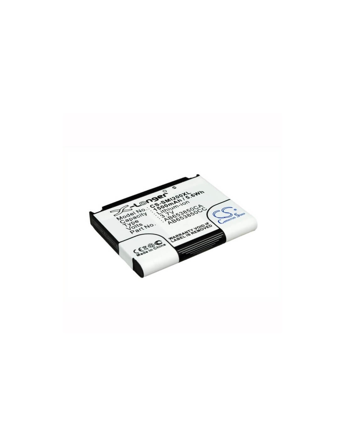 Battery for Samsung Nexus S, GT-I9020, GT-I9020T 3.7V, 1500mAh - 5.55Wh