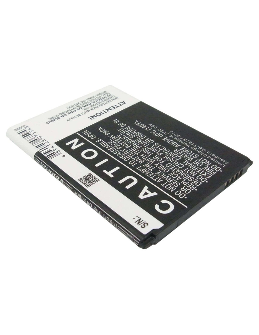 Battery for Samsung GT-i9190, Galaxy S4 Mini, Galaxy S4 Mini LTE 3.7V, 1900mAh - 7.03Wh
