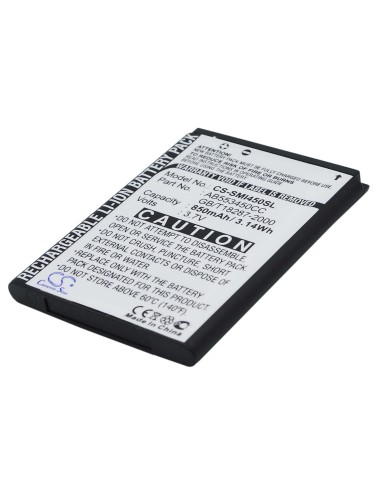 Battery for Samsung SGH-i450, SGH-i458 3.7V, 850mAh - 3.15Wh