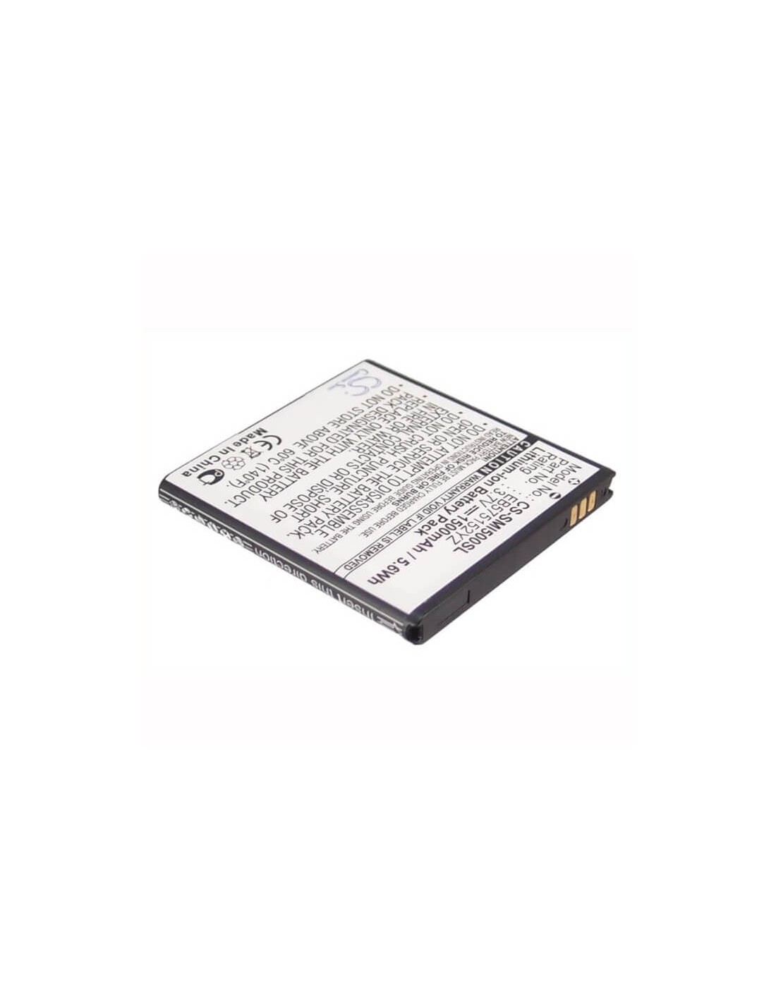 Battery for Samsung SCH-i500 3.7V, 1500mAh - 5.55Wh