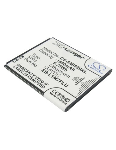Battery for Samsung GT-I8190, GT-I8190T, Galaxy SIII mini, NFC support 3.8V, 1500mAh - 5.70Wh