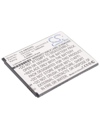 Battery for Samsung GT-I8262D, Galaxy Duos, Galaxy Style Duos 3.7V, 1500mAh - 5.55Wh