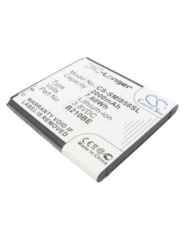 Battery for Samsung GT-i8580, Galaxy Core Advance, SHW-M570 3.8V, 2000mAh - 7.60Wh