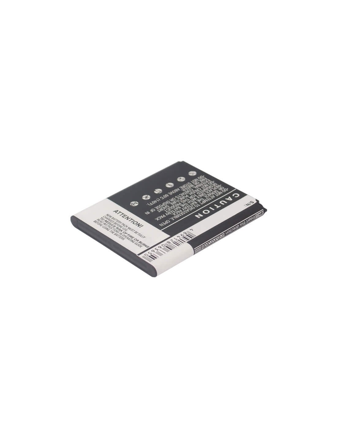 Battery for Samsung SCH-i939, Midas, GT-i9260 3.7V, 2100mAh - 7.77Wh