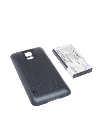 Battery for Samsung Galaxy S5, GT-I9600, GT-I9602, black cover 3.85V, 5600mAh - 21.56Wh