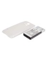 Battery for Samsung Galaxy S5, GT-I9600, GT-I9602, white cover 3.85V, 5600mAh - 21.56Wh
