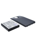 Battery for Samsung SGH-i997, Galaxy S Infuse 4G back cover 3.7V, 2400mAh - 8.88Wh