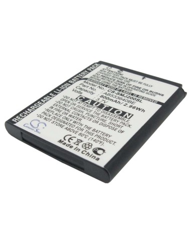Battery for Samsung SGH-J200 3.7V, 800mAh - 2.96Wh