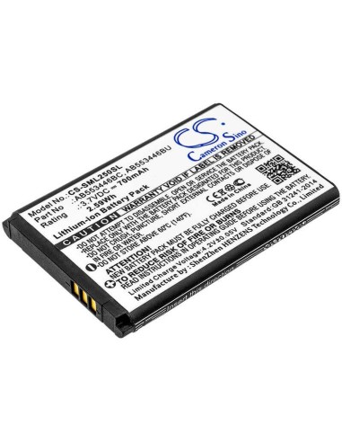 Battery for Samsung SGH-L258, SGH-L250, SGH-CC03 3.7V, 700mAh - 2.59Wh