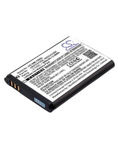 Battery for Samsung SGH-L760, SGH-L768, SGH-Z620 3.7V, 900mAh - 3.33Wh