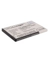 Battery for Samsung SPH-M840, Galaxy Ring, Galaxy Prevail II 3.7V, 1900mAh - 7.03Wh