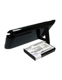 Battery for Samsung Galaxy Note, GT-N7000, GT-I9220 black back cover 3.7V, 5000mAh - 18.50Wh
