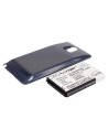 Battery for Samsung SM-N900, SM-N9005, Galaxy Note 3 blue cover 3.8V, 6400mAh - 24.32Wh
