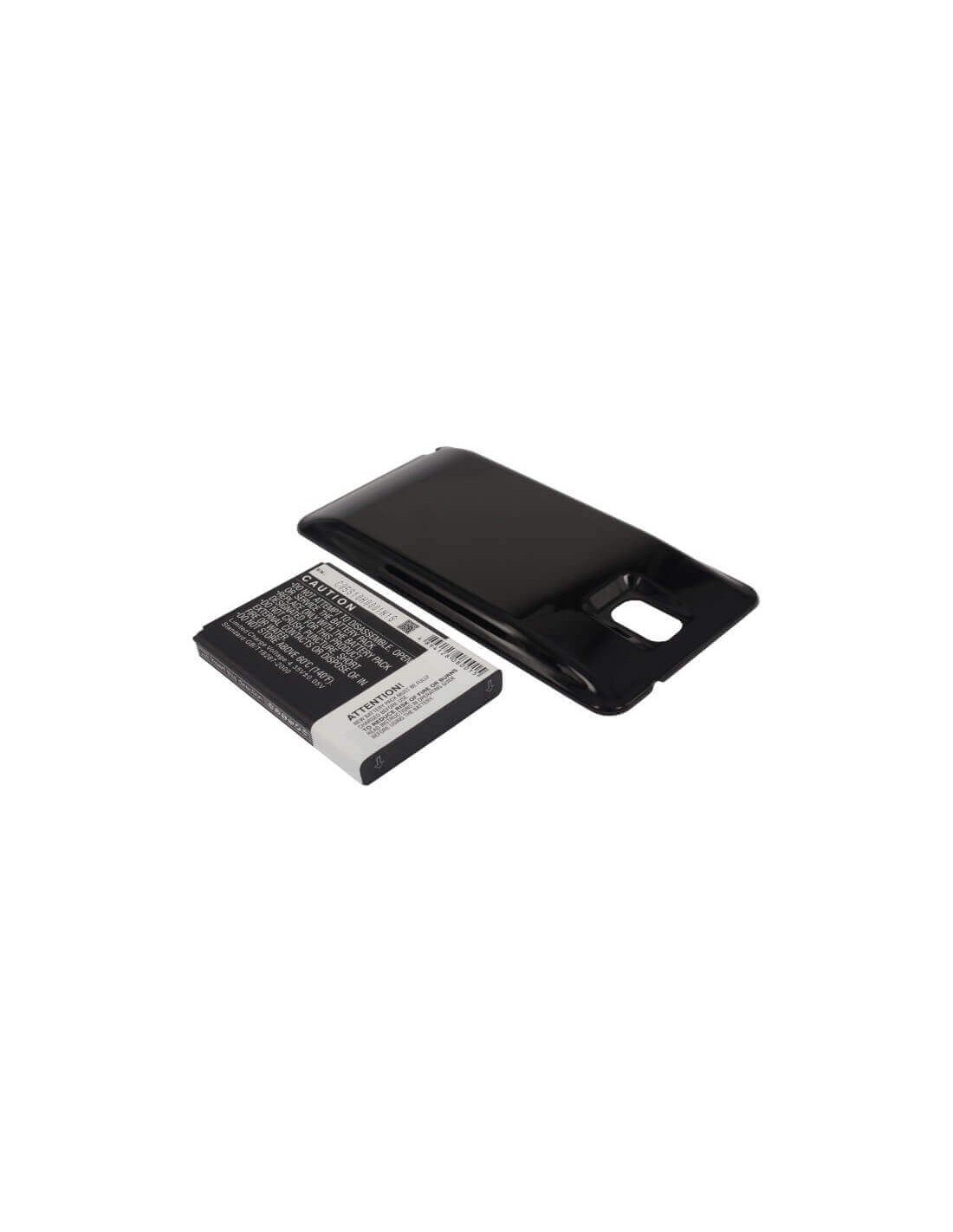 Battery for Samsung SM-N900, SM-N9005, Galaxy Note 3, black cover 3.8V, 6400mAh - 24.32Wh