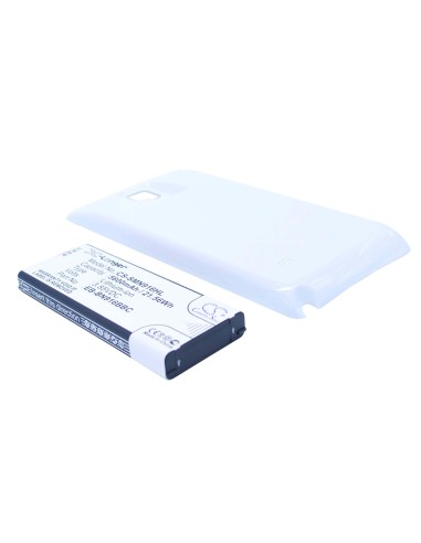 Battery for Samsung Galaxy Note 4, SM-N910F, SM-N9109W with white back cover 3.85V, 5600mAh - 21.56Wh