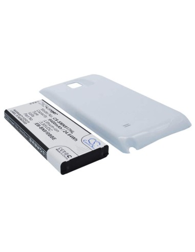 Battery for Samsung Galaxy Note 4, SM-N910W8, SM-N910R4 with white back cover 3.85V, 6400mAh - 24.64Wh