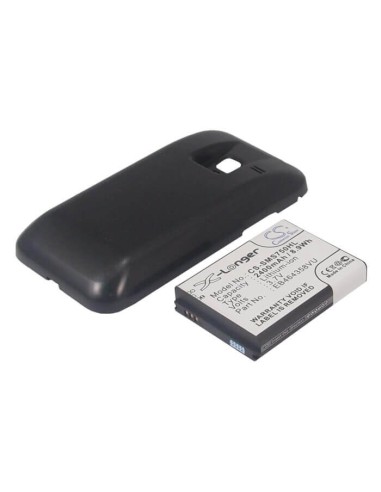 Battery for Samsung GT-S7500, Galaxy Ace Plus, black cover 3.7V, 2400mAh - 8.88Wh