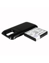 Battery for Samsung Galaxy S Hercules, SGH-T989, Galaxy S II X, Black cover NFC 3.7V, 3400mAh - 12.58Wh