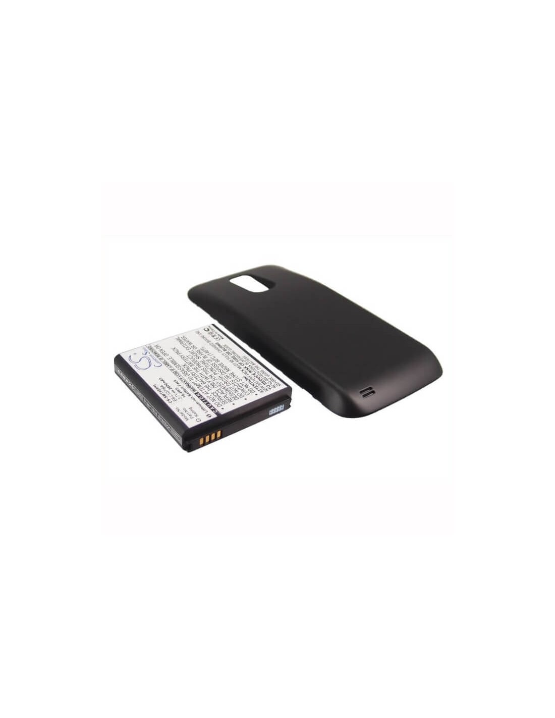 Battery for Samsung Galaxy S Hercules, SGH-T989, Galaxy S II X, Black cover 3.7V, 2800mAh - 10.36Wh