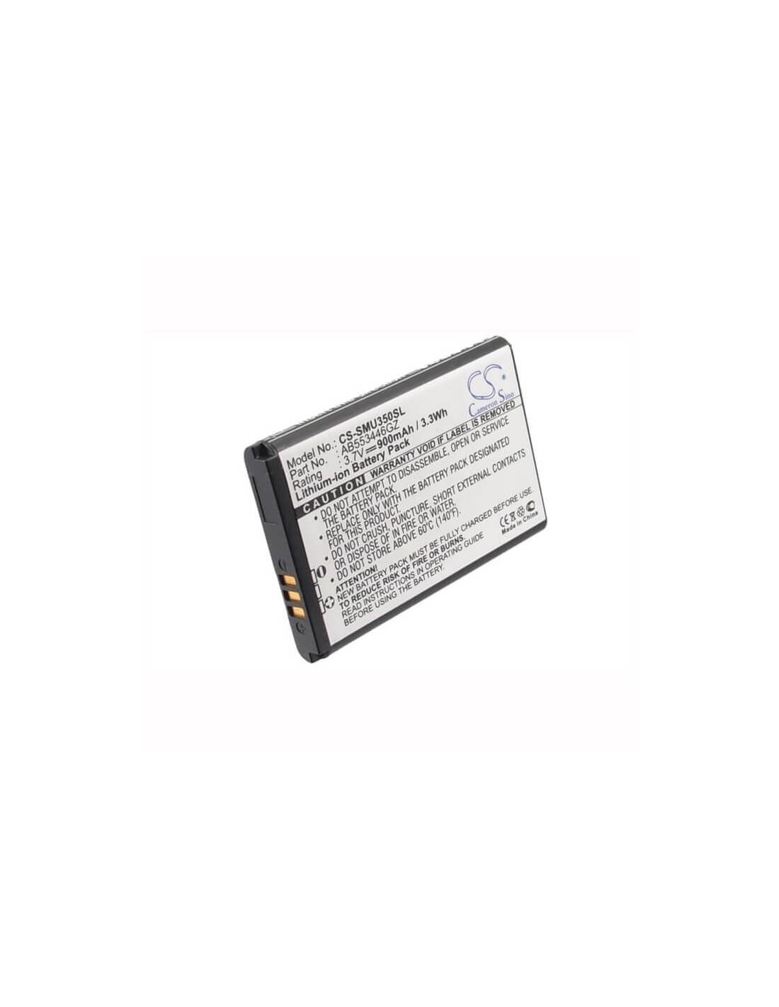 Battery for Samsung SCH-U310, Knack U310, SCH-U410 3.7V, 900mAh - 3.33Wh
