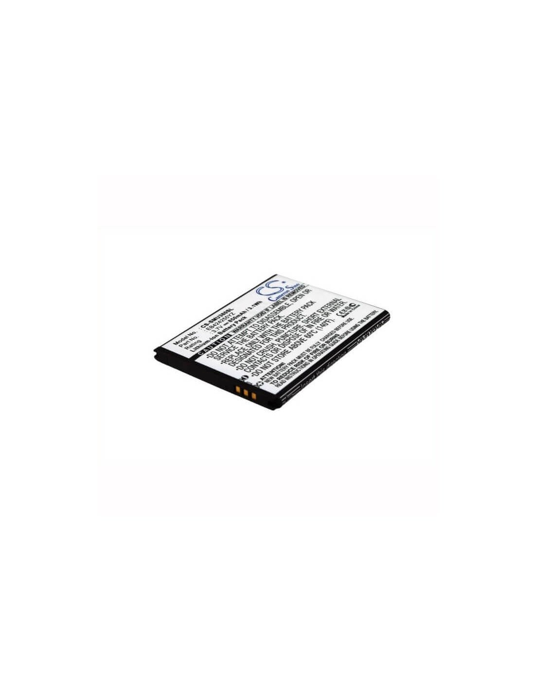 Battery for Samsung SCH-U380, Brightside, SCHU380HKV 3.7V, 850mAh - 3.15Wh