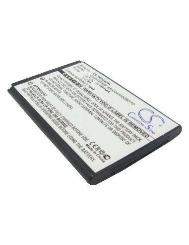 Battery for Samsung SGH-U540, SGH-U550, SCH-U540 3.7V, 750mAh - 2.78Wh