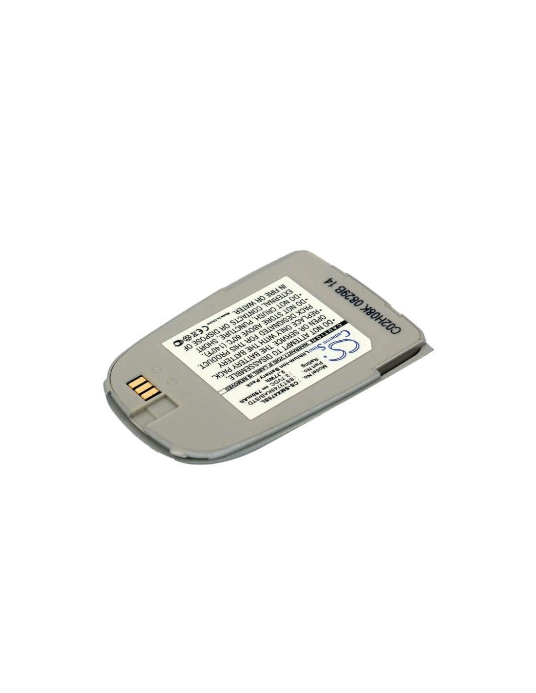 Battery for Samsung X478, SPH-X475, X470 3.7V, 750mAh - 2.78Wh